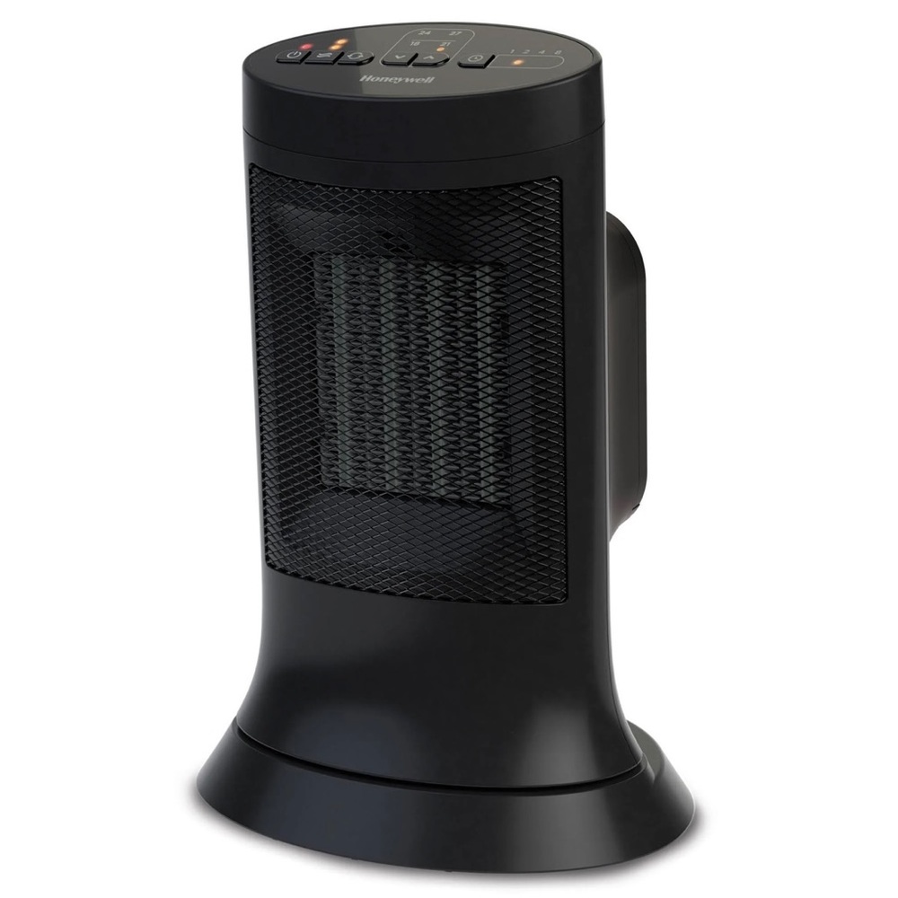 Honeywell Digital Ceramic Compact Tower Heater (Black)